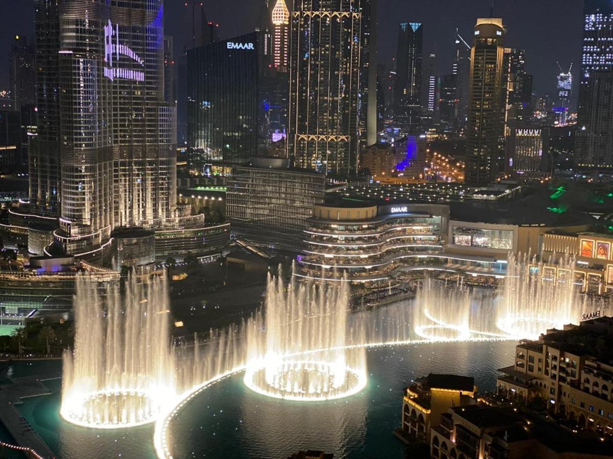 Durrani Homes - Luxury Living Besides Panoramic Fountain And Burj Khalifa View- Burj Khalifa Fireworks Dubai Exterior foto